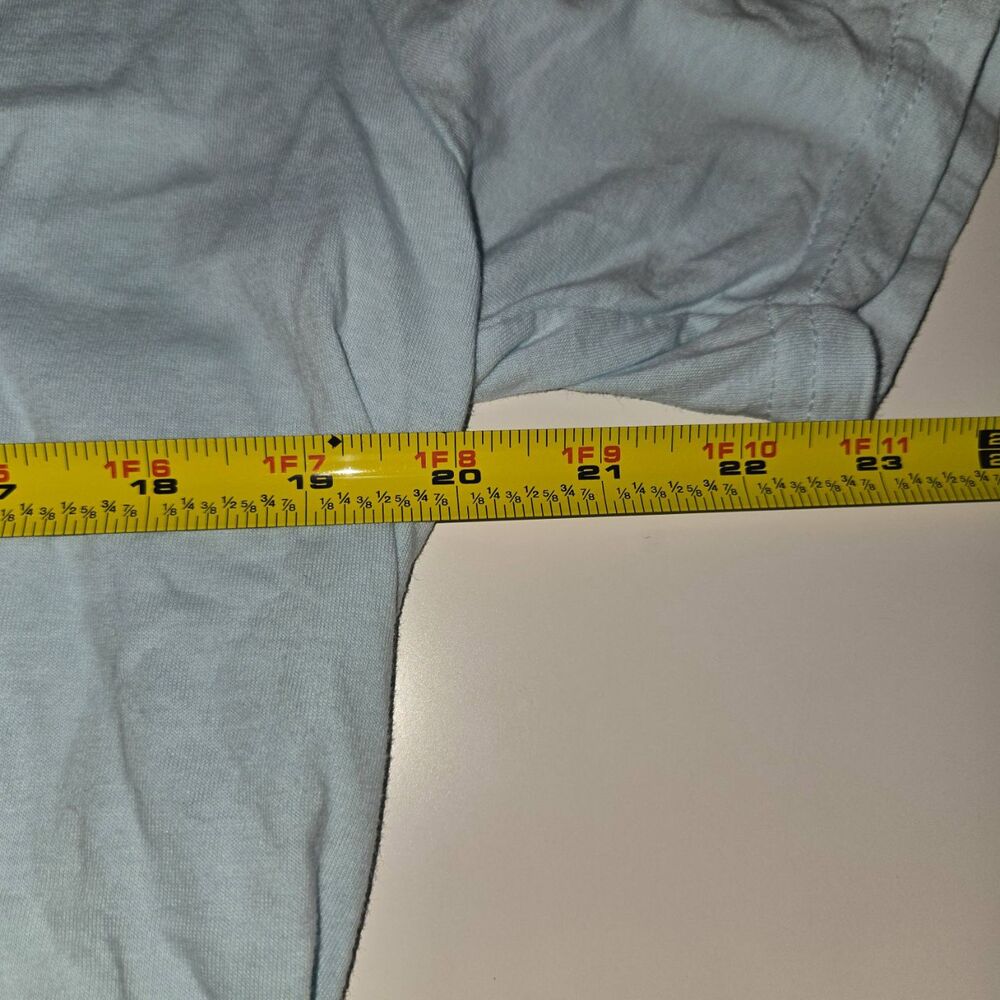 Disney Cruise Line WISH Elsa Frozen Glitter Snowflakes Blue Women DCL Shirt sz L - Picture 6 of 8